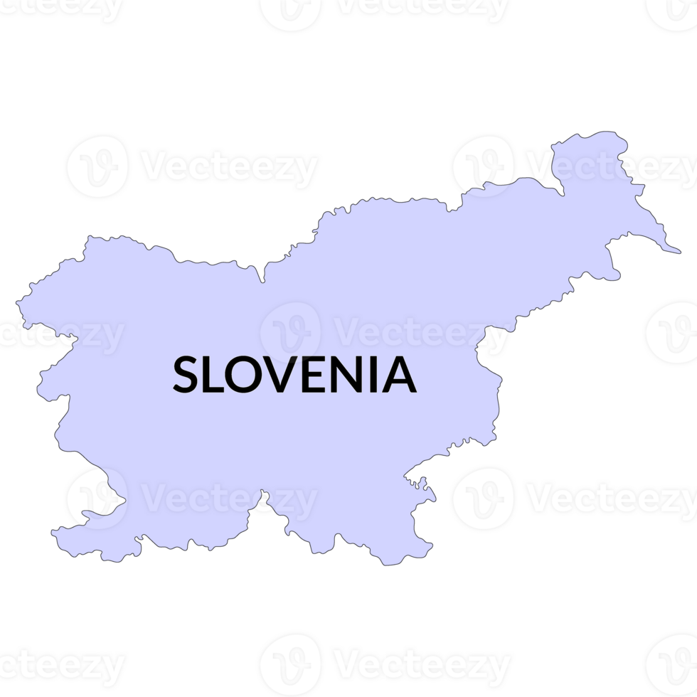 Slovenia map. Map of Slovenia png