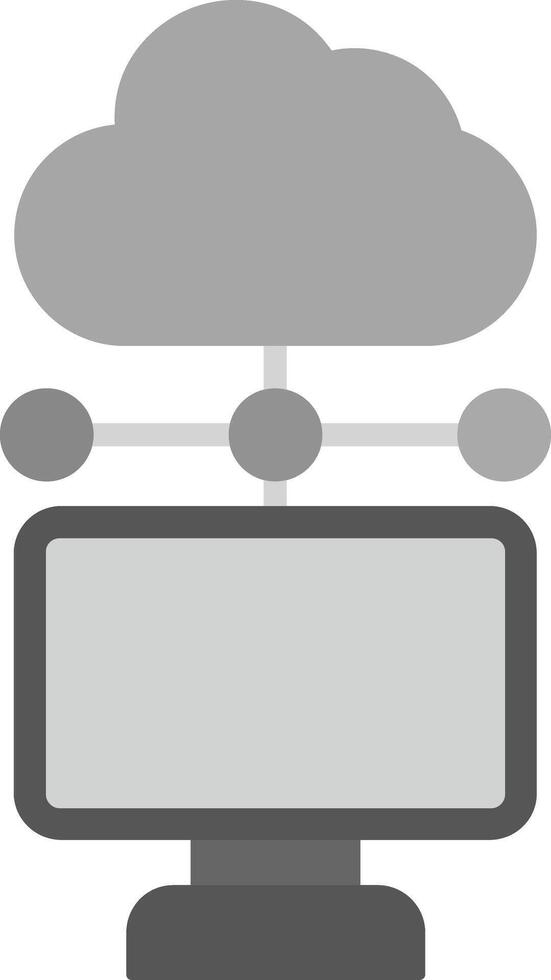 Cloud Computing Vector Icon