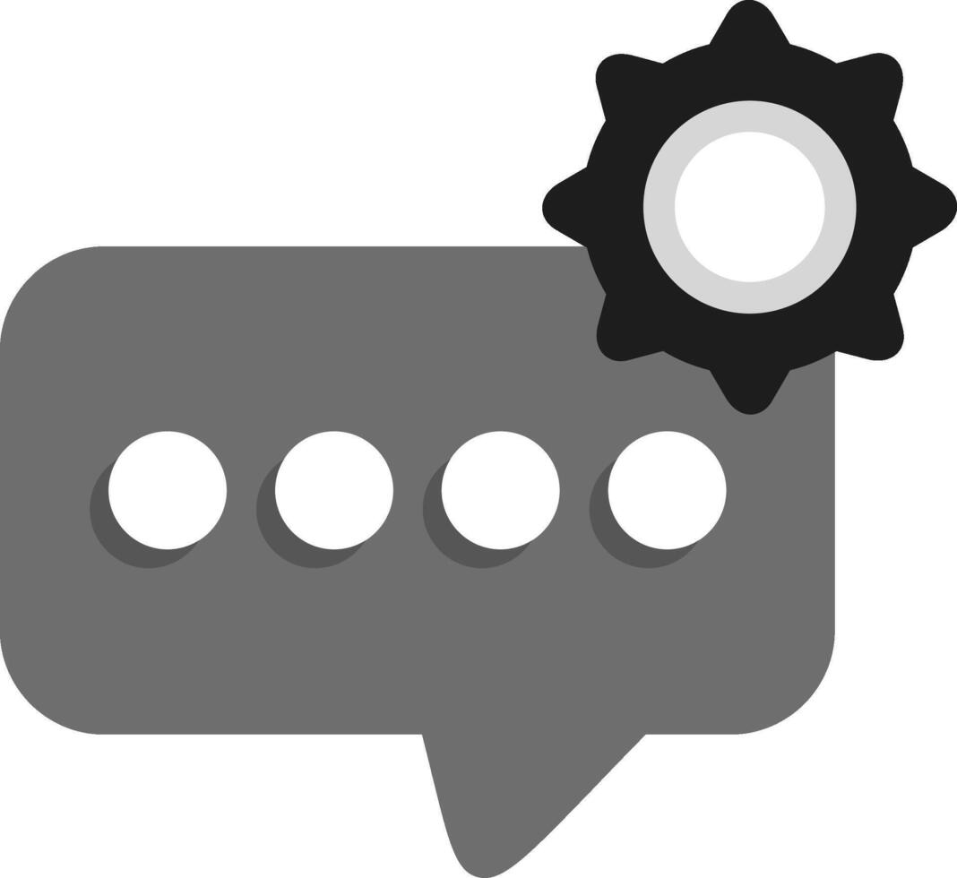 Support Chat Vector Icon