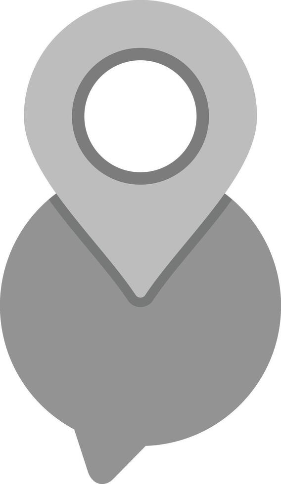 Chat Pin Vector Icon