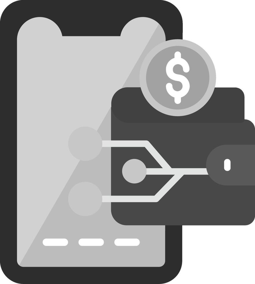 Digital Wallet Vector Icon