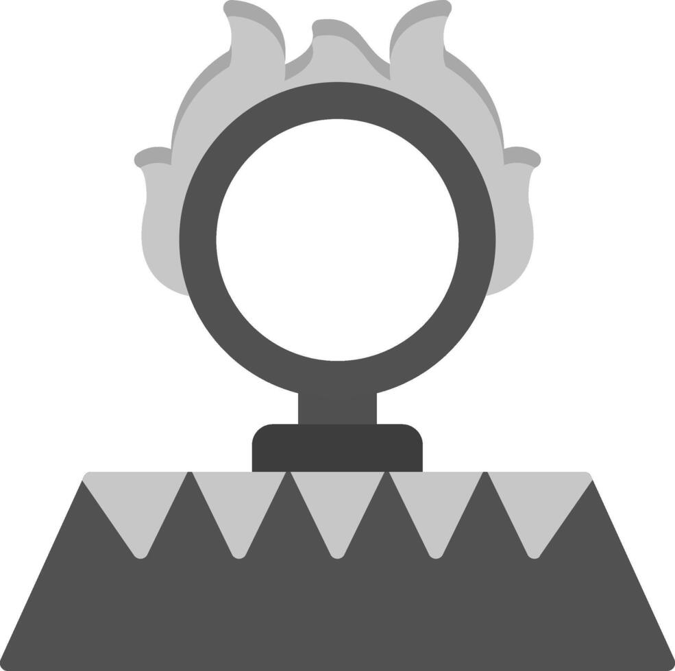 icono de vector de anillo