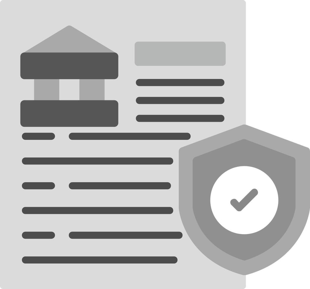 Home Insurance Vector Icon