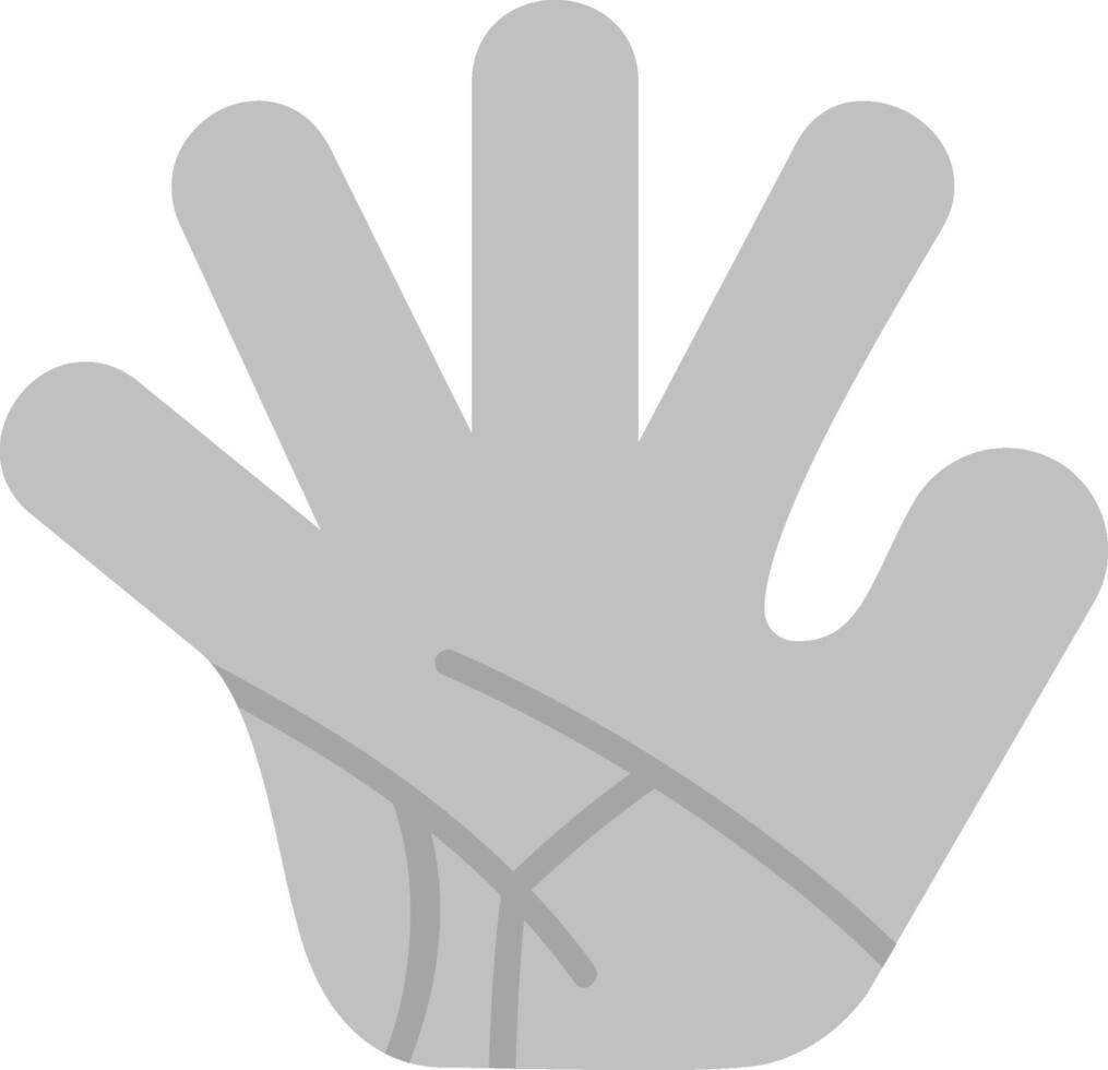 icono de vector de mano