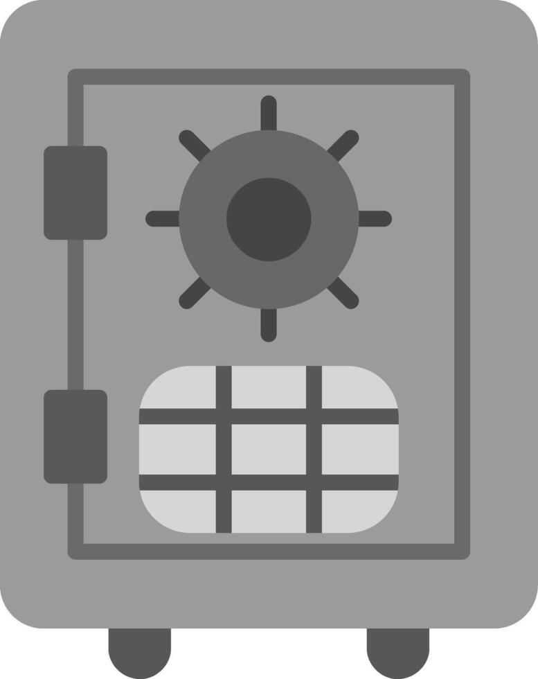 icono de vector de caja fuerte