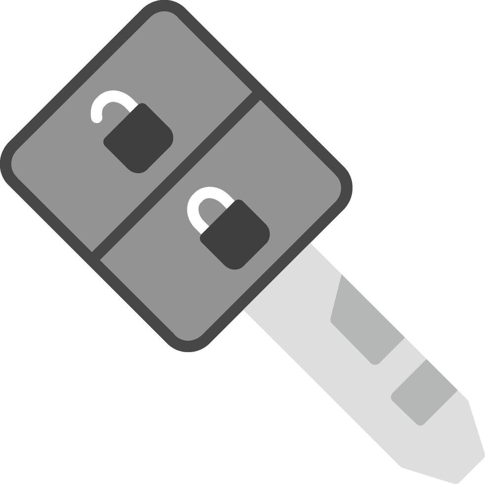 Car Key Vector Icon