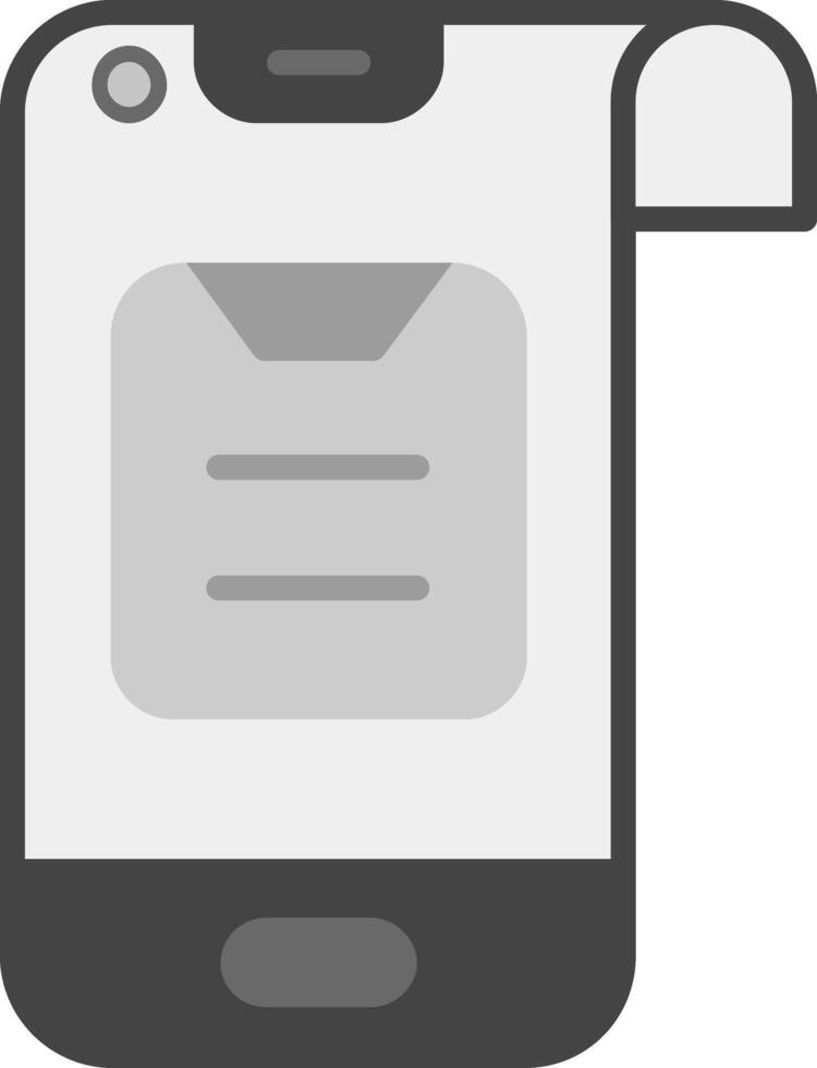 Foldable Phone Vector Icon