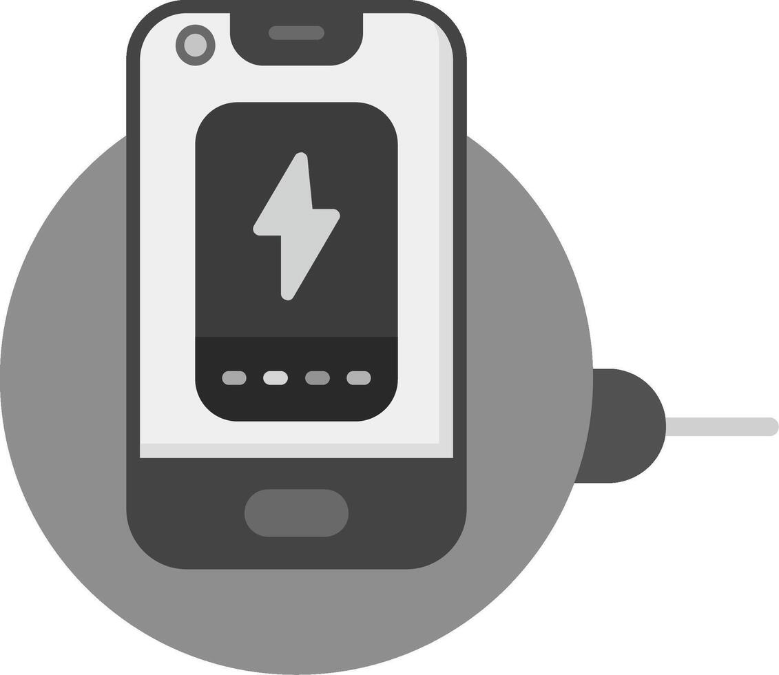 Wireless Charger Vector Icon