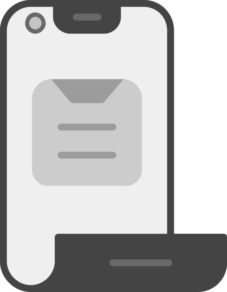 Folding Phone Vector Icon