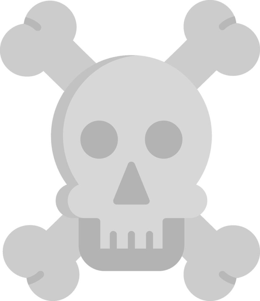 Skull And Bones Vector Icon