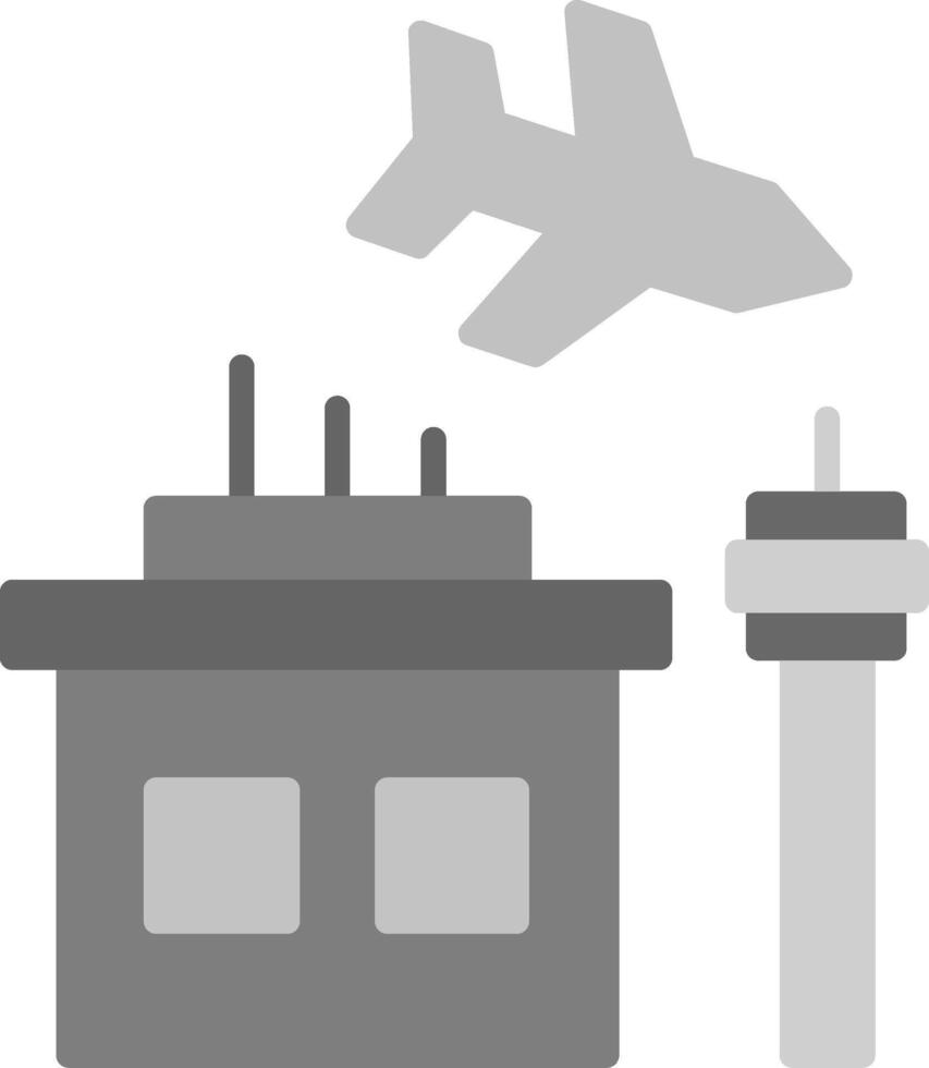 icono de vector de aeropuerto