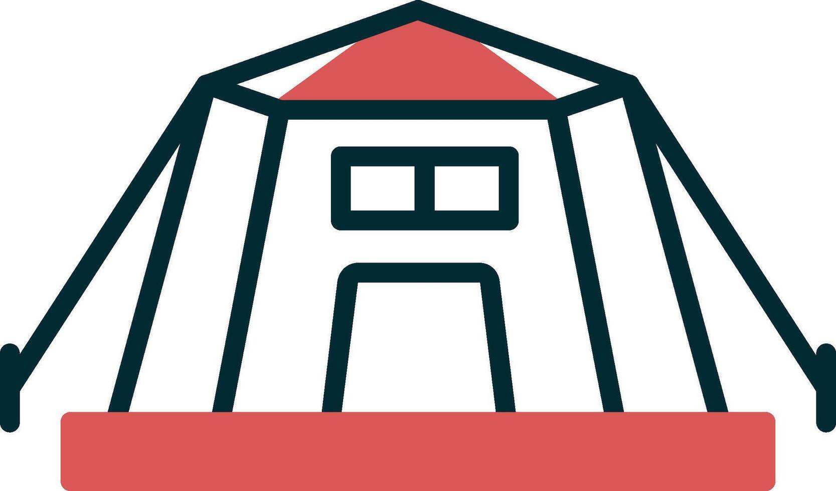 Tent Vector Icon