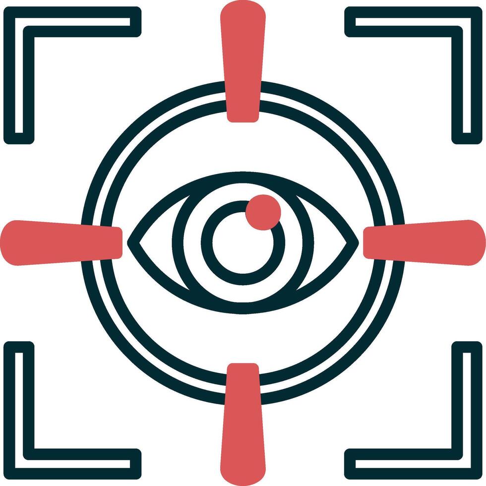 Eye Scan Vector Icon