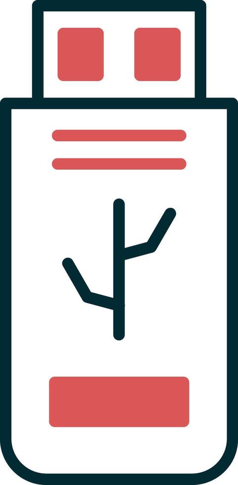 Flash Disk Vector Icon
