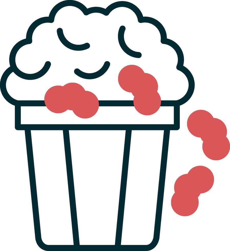 Popcorn Vector Icon