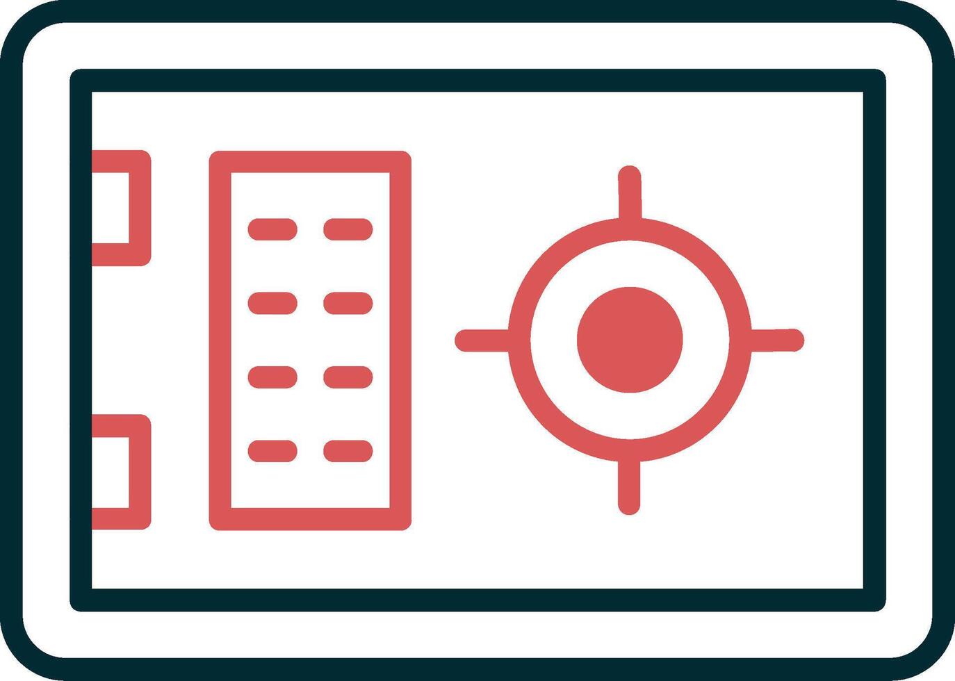 Safe Box Vector Icon