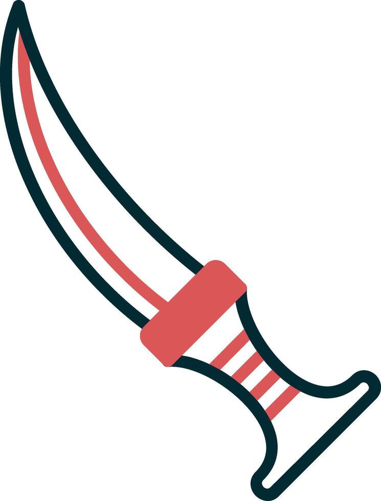 Jambiya Vector Icon
