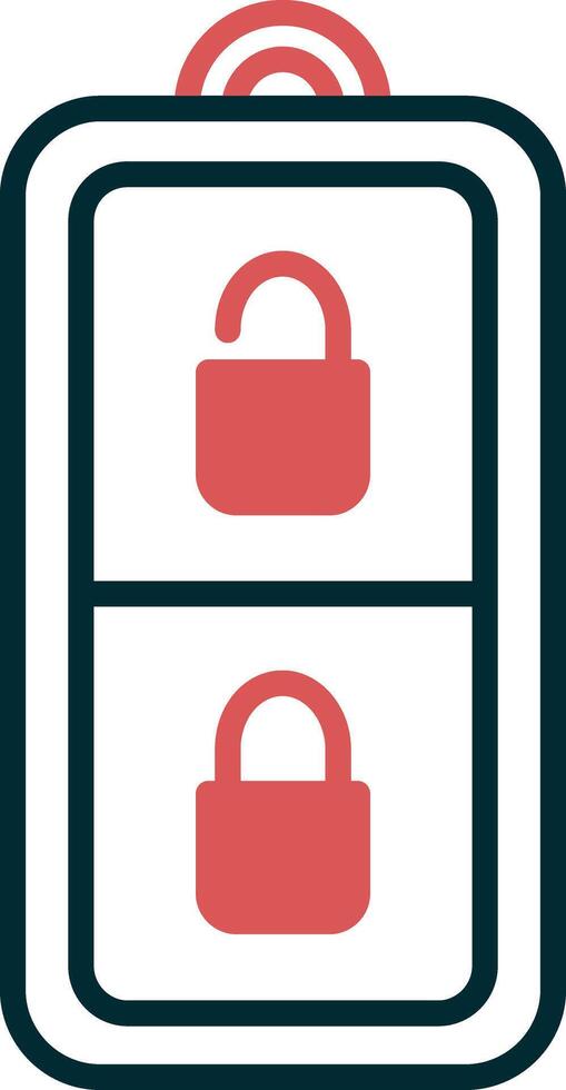 Car Key Vector Icon