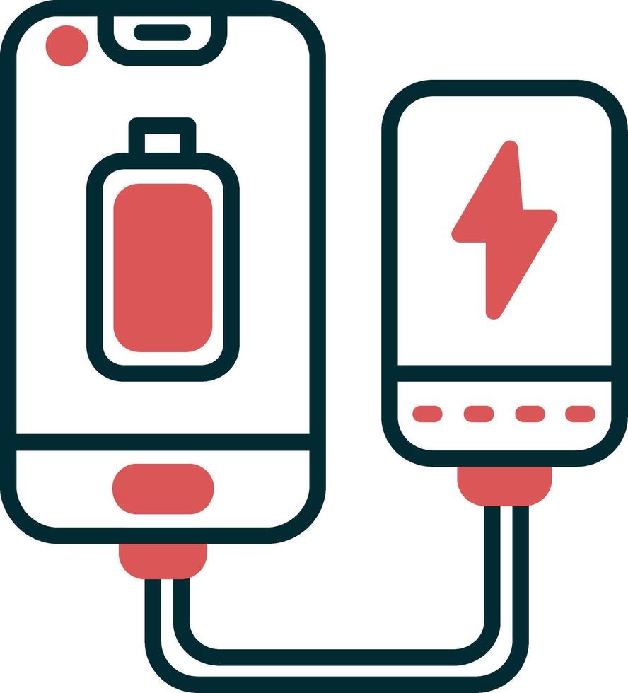 Portable Battery Vector Icon