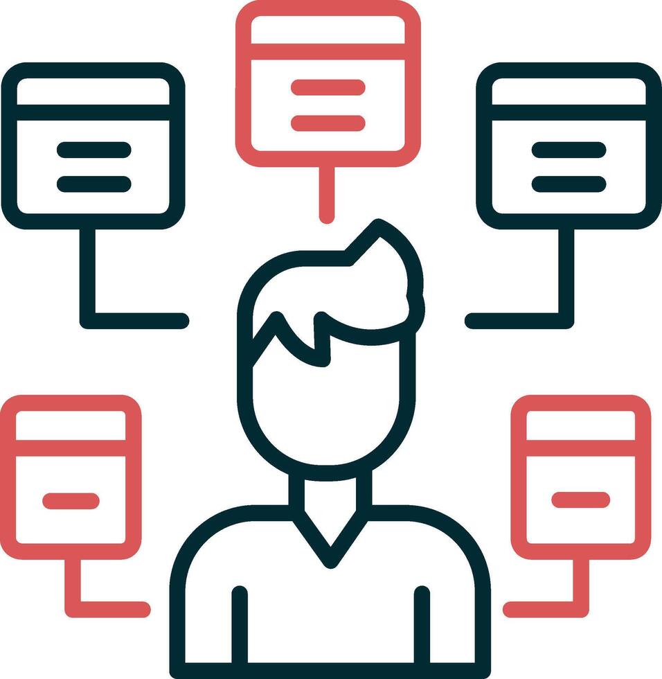Multitasking Vector Icon
