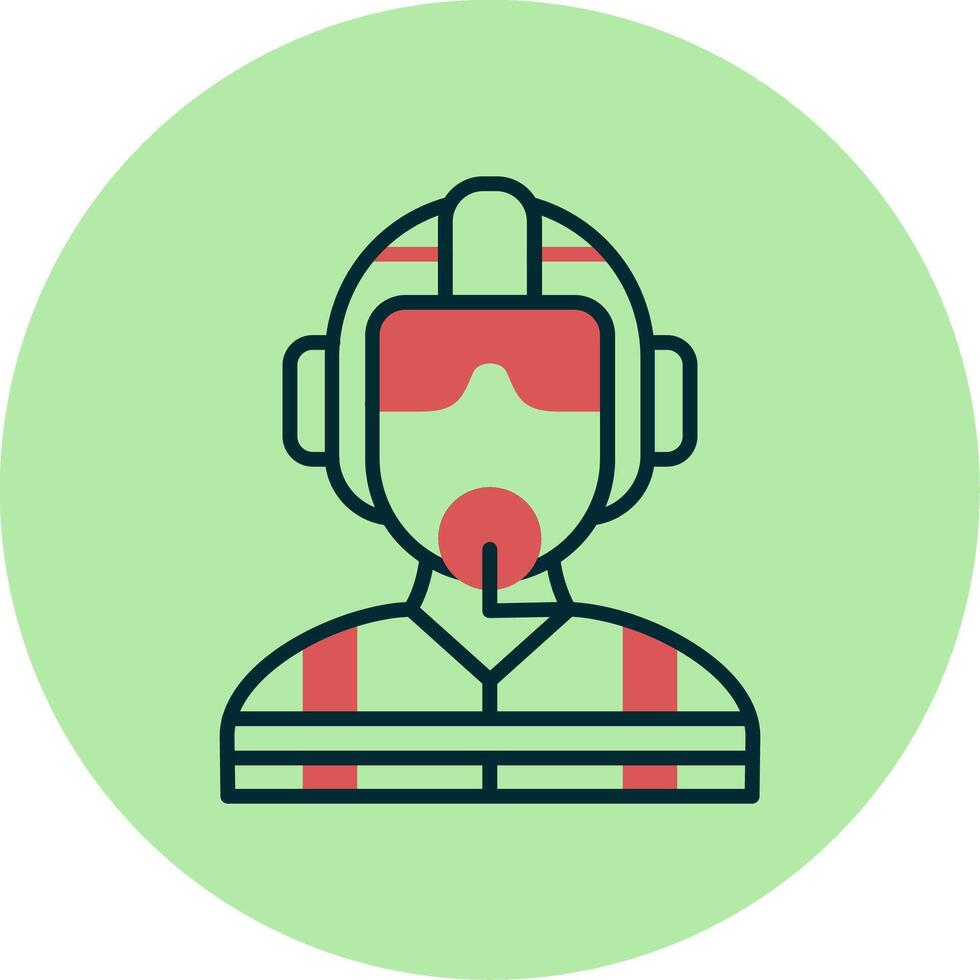 Pilot Vector Icon