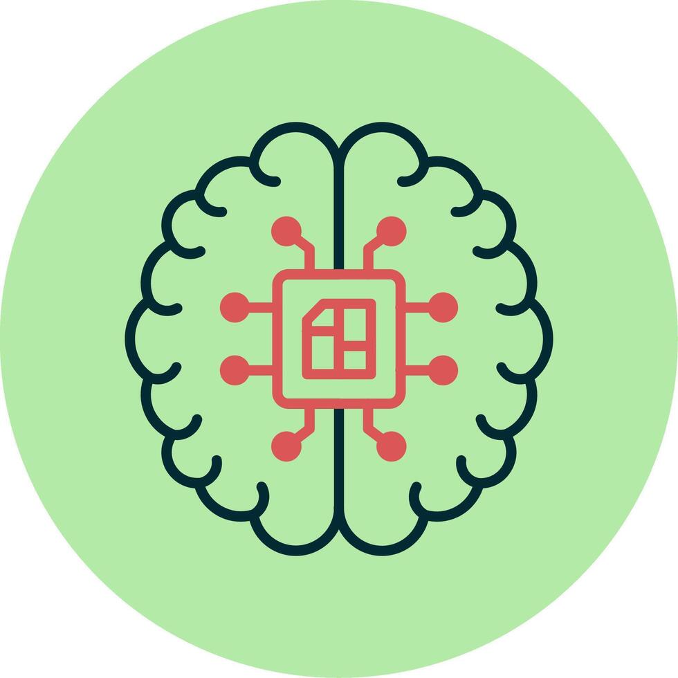 Artificial Intelligence Vector Icon