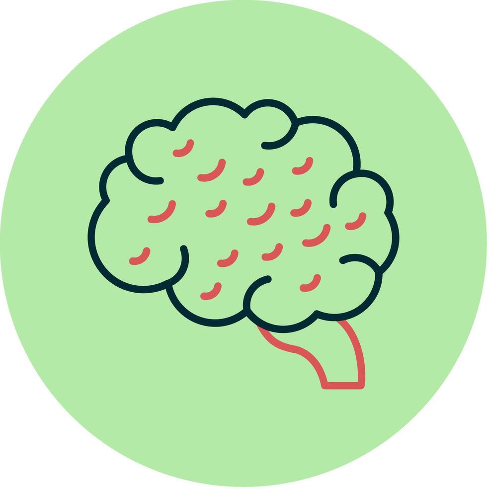 Human Brain Vector Icon