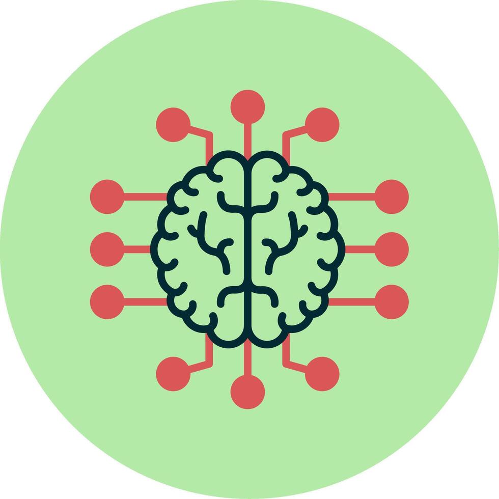 Artificial Intelligence Vector Icon