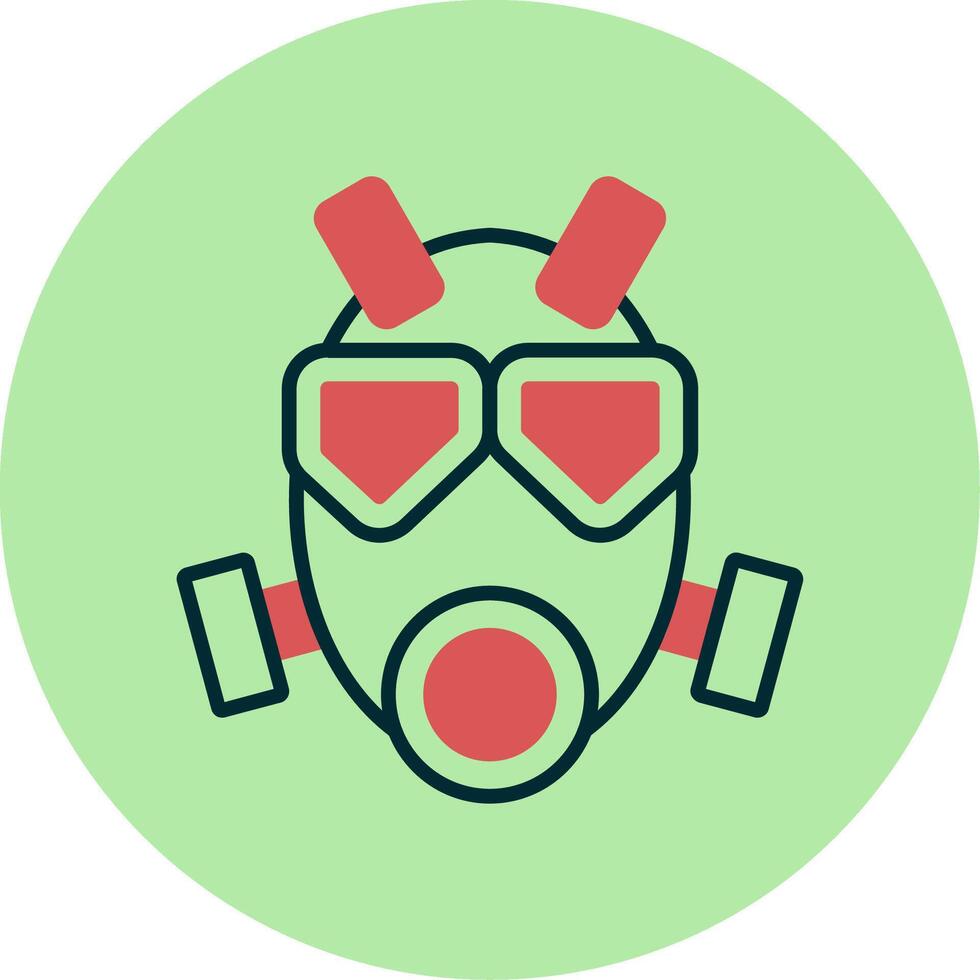 Gas Mask Vector Icon