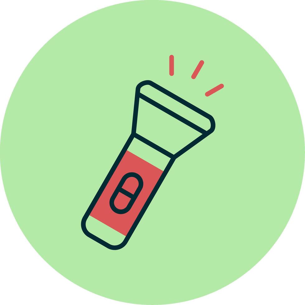 Torch Vector Icon