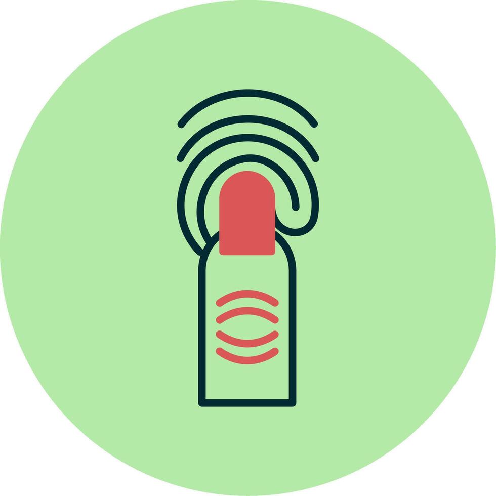 Fingerprint Vector Icon