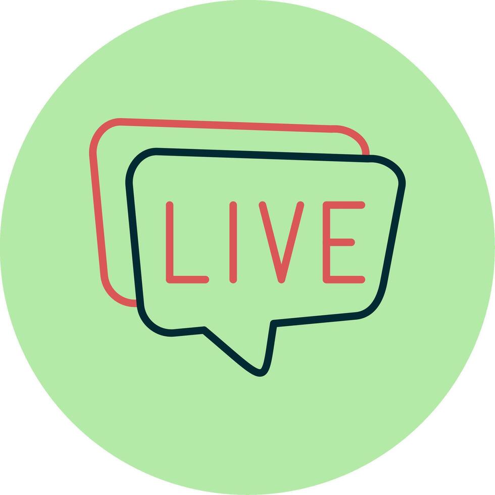 Live Chat Vector Icon