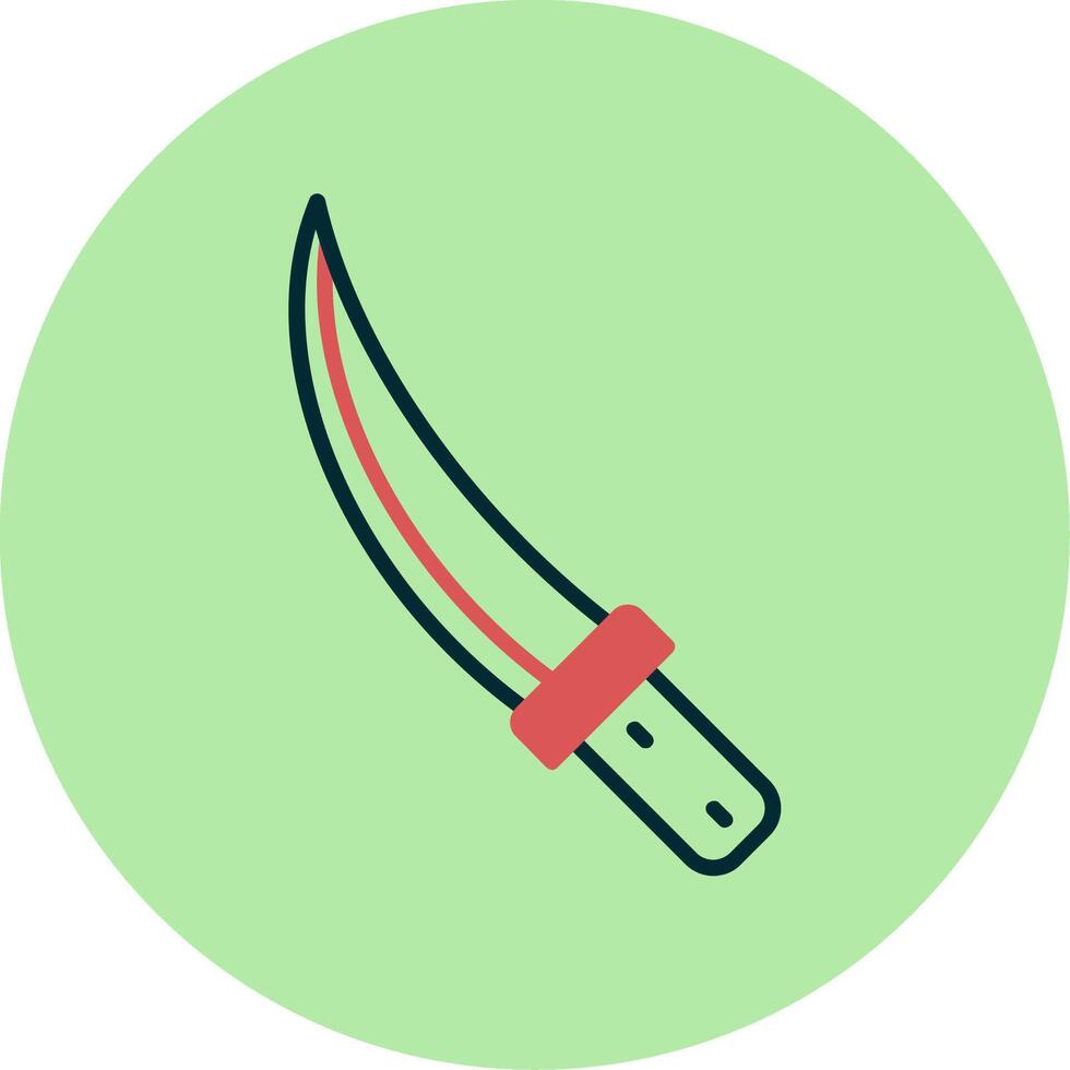 Jambiya Vector Icon