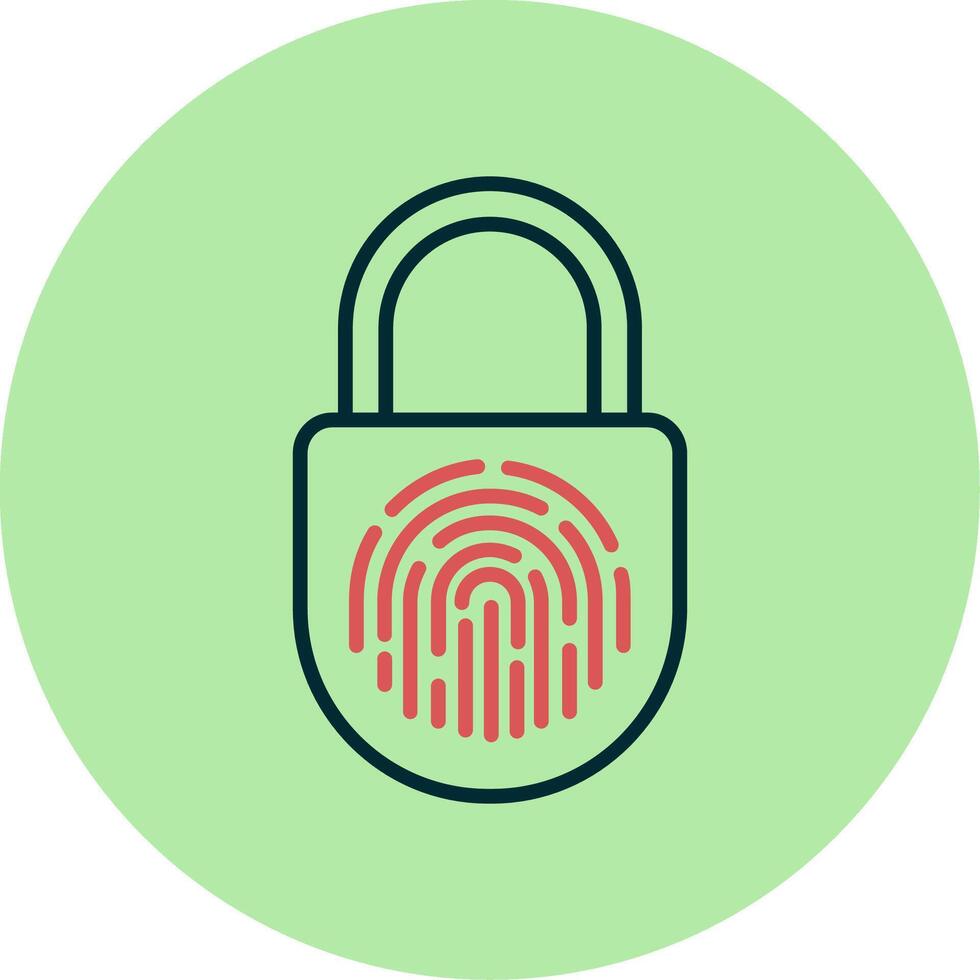Fingerprint Vector Icon