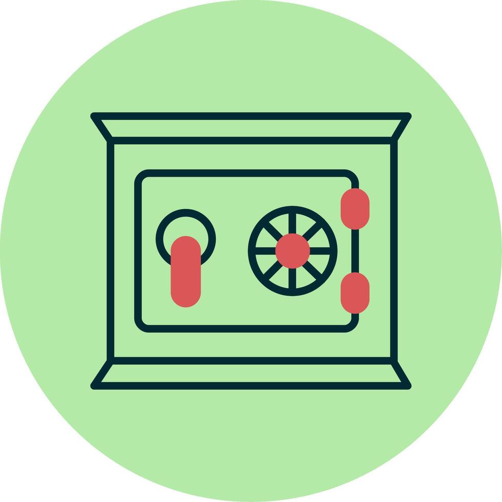 Safe Box Vector Icon