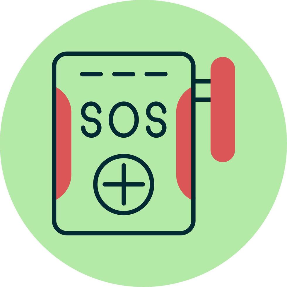 Sos Vector Icon