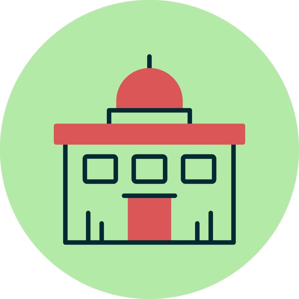 Embassy Vector Icon