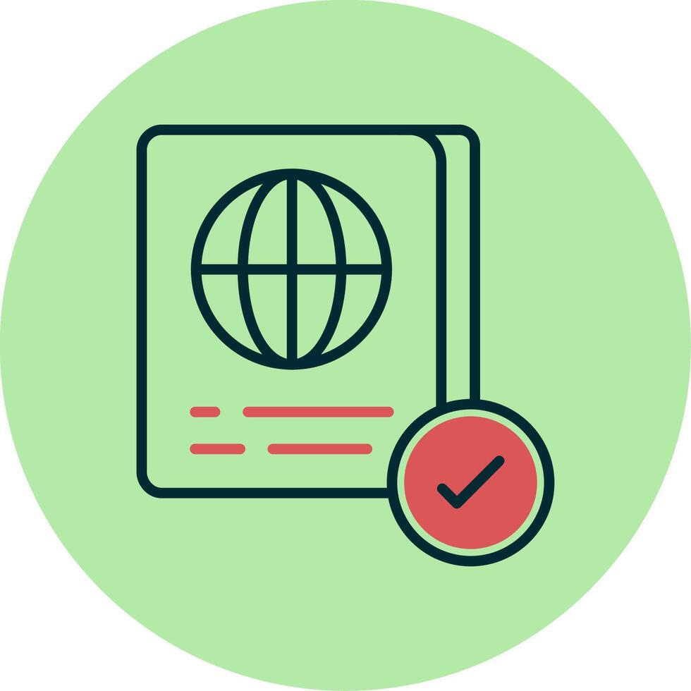 Passport Vector Icon