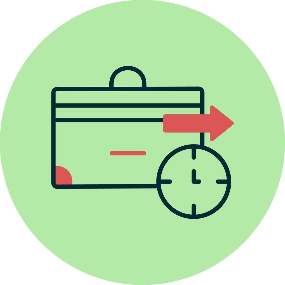 Business Trip Vector Icon