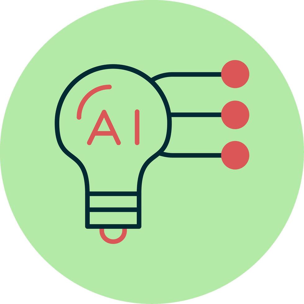 Artificial Intelligence Vector Icon