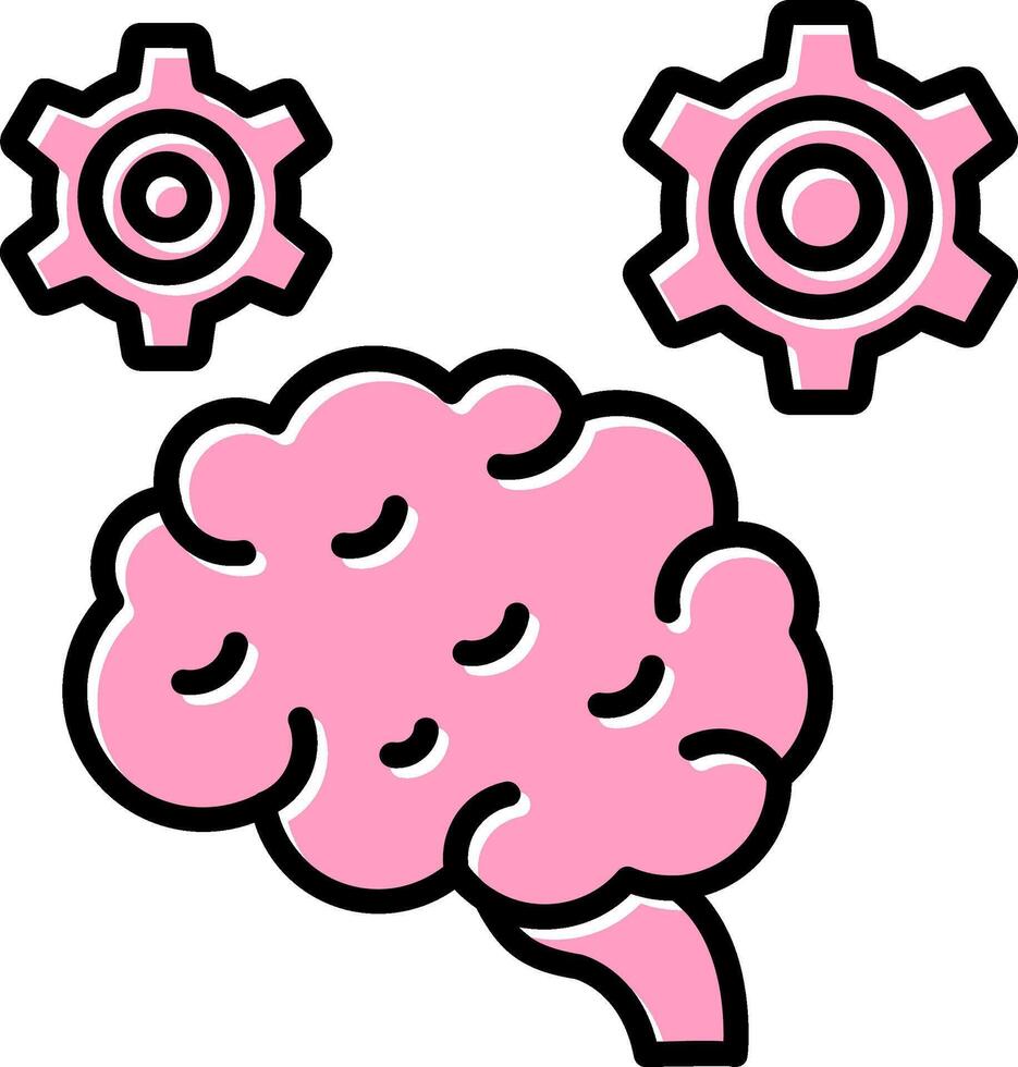 icono de vector de cerebro