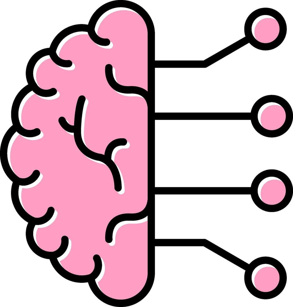 Artificial Intelligence Vector Icon