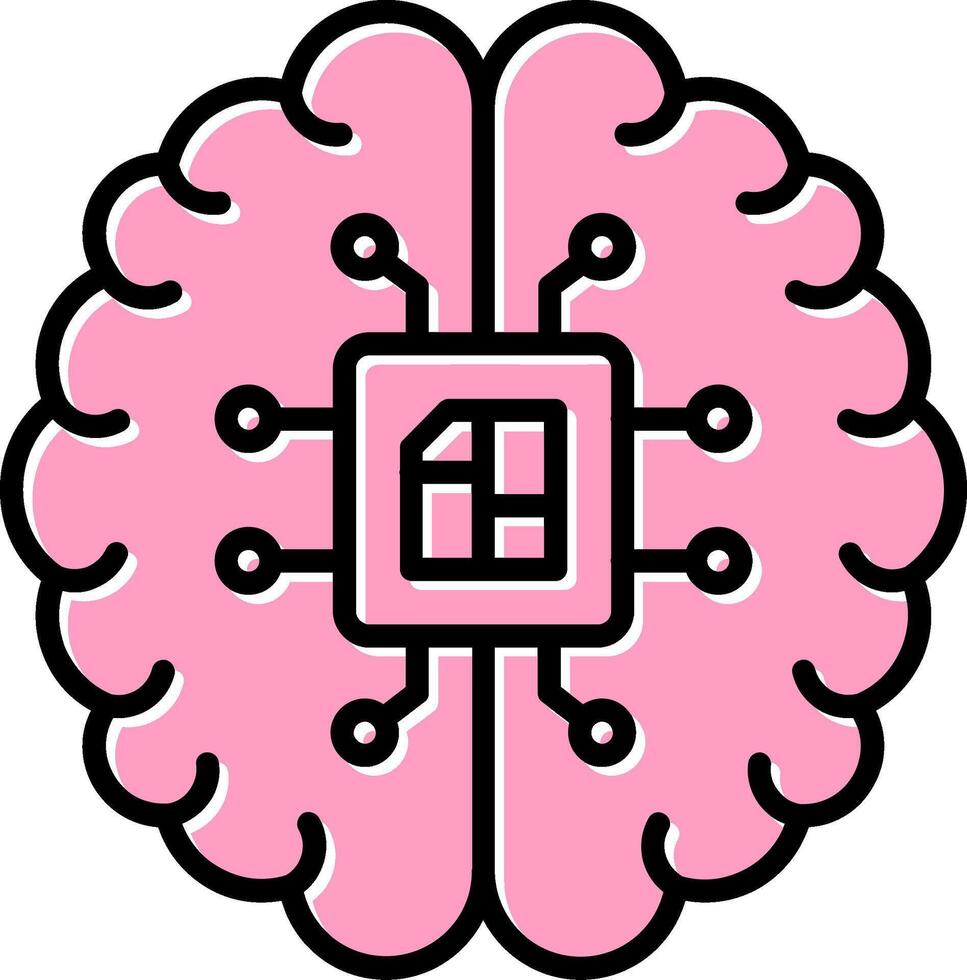 Artificial Intelligence Vector Icon