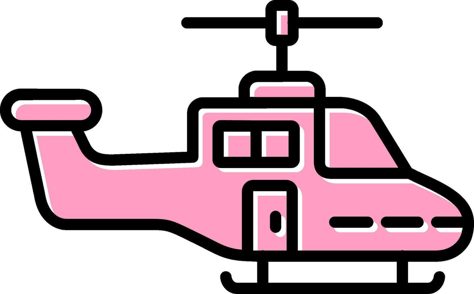 Heliciopter Vector Icon