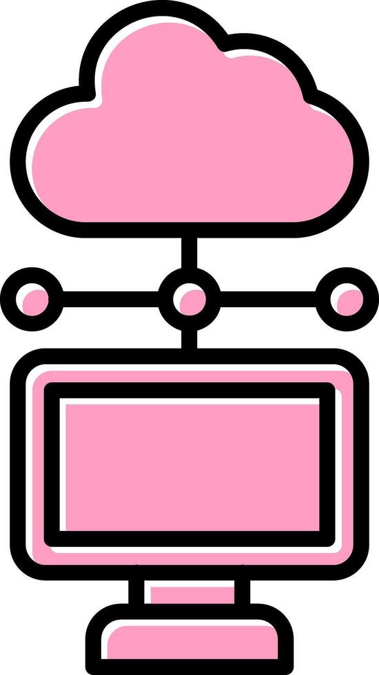 Cloud Computing Vector Icon
