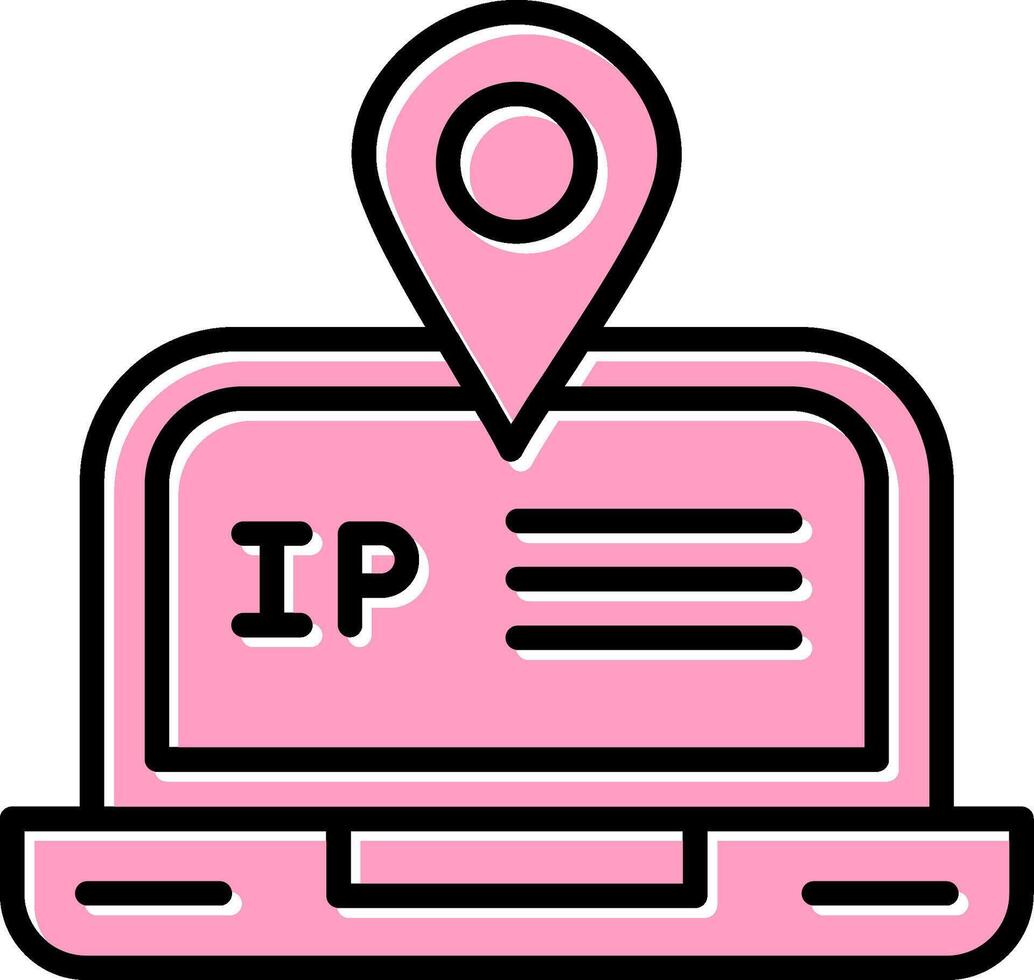 ip vector icono