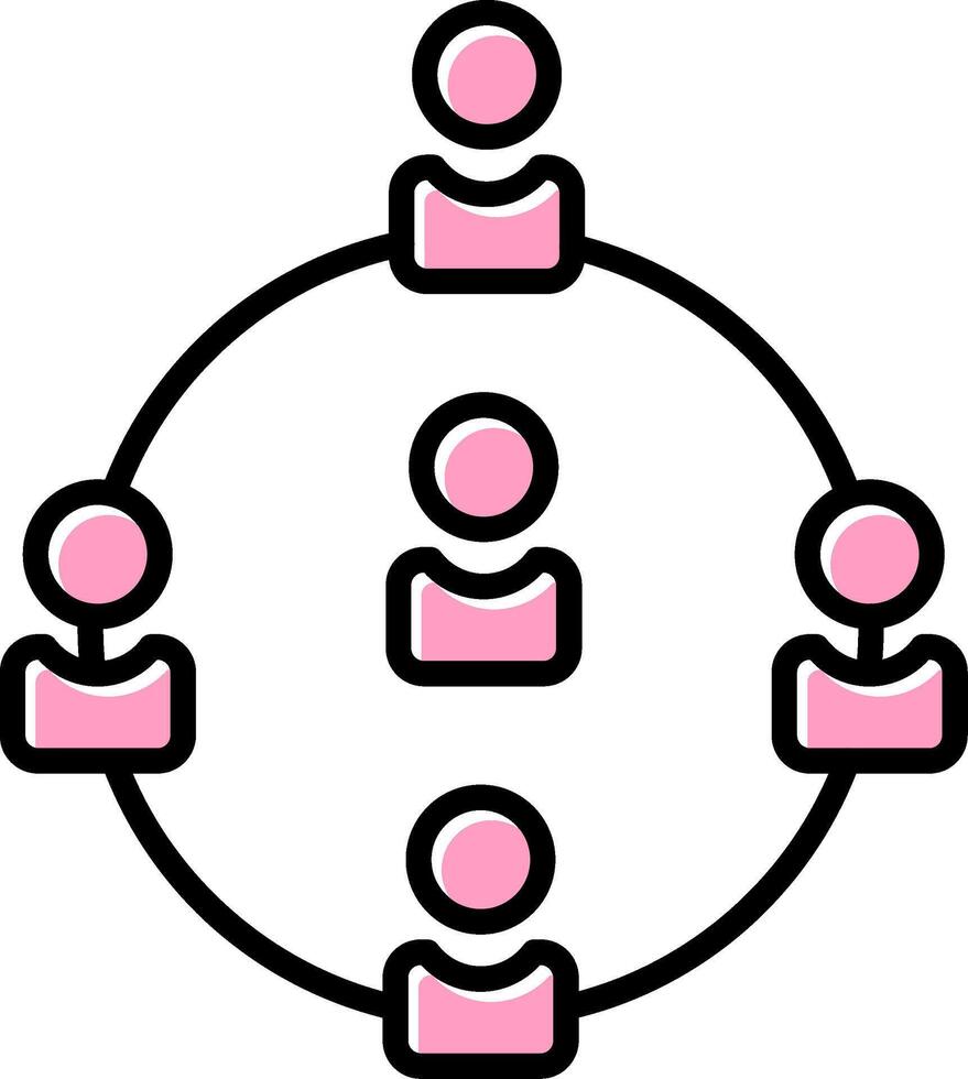 Hierarchy Vector Icon