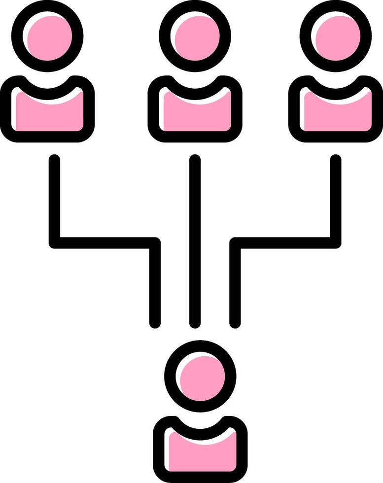 Hierarchy Vector Icon
