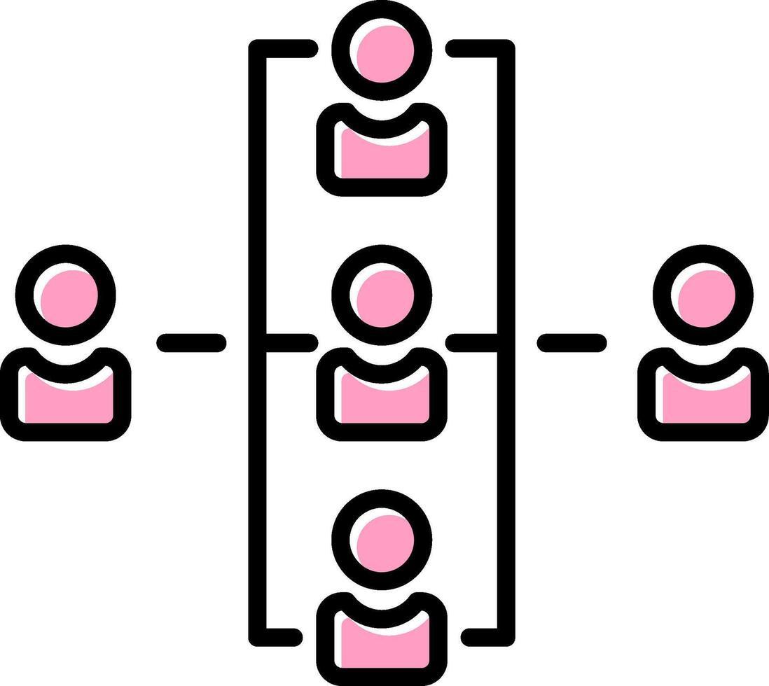 Hierarchy Vector Icon
