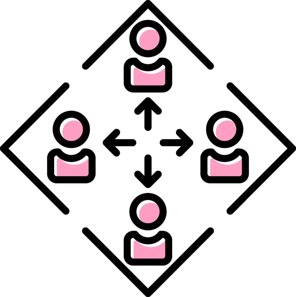 Hierarchy Vector Icon